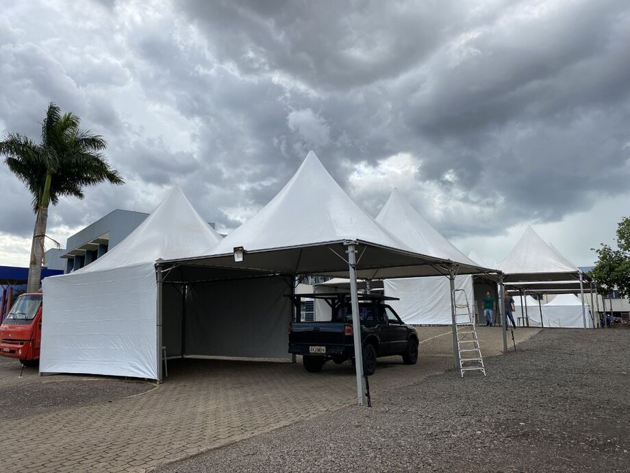 Centro de testagem da Cassems