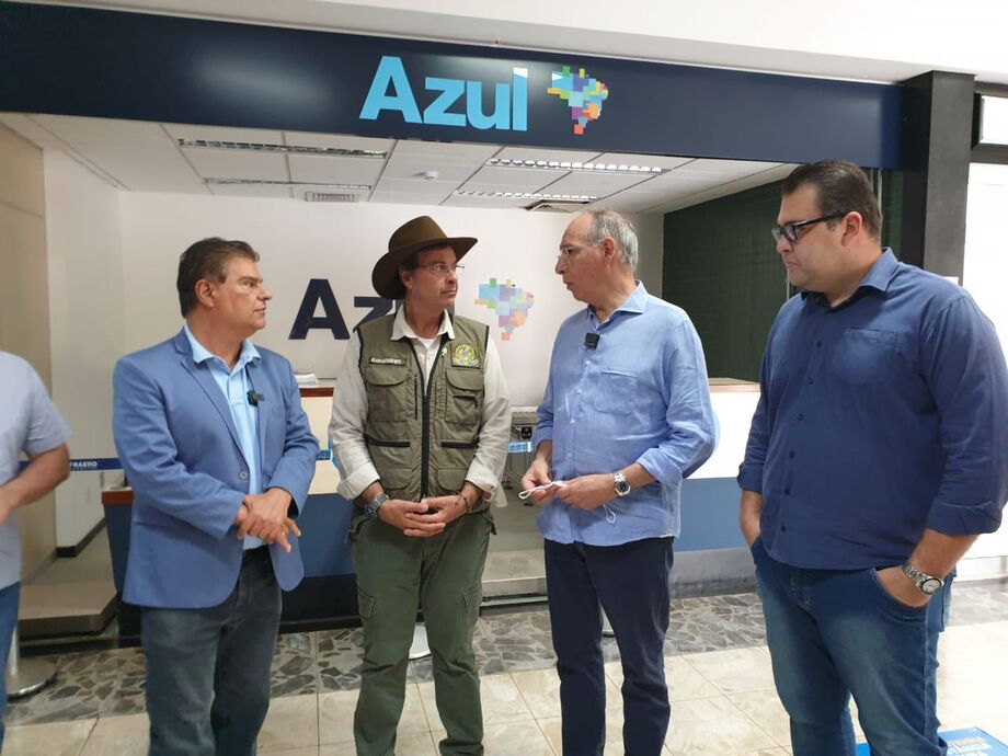 Prefeito prepara Ponta Porã para receber voo comercial diário da Azul