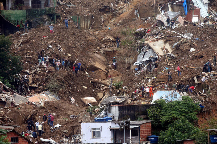 Deslizamento em Petrópolis