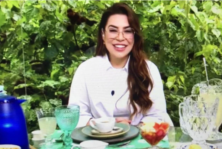 A cantora Naiara Azevedo, terceira eliminada do 'BBB 22', tomou café com Ana Maria Braga