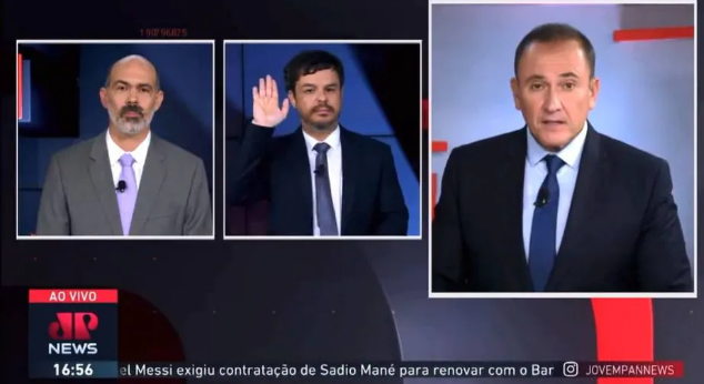 Gesto de Adrilles Jorge foi associado a saudação nazista; ele nega.
