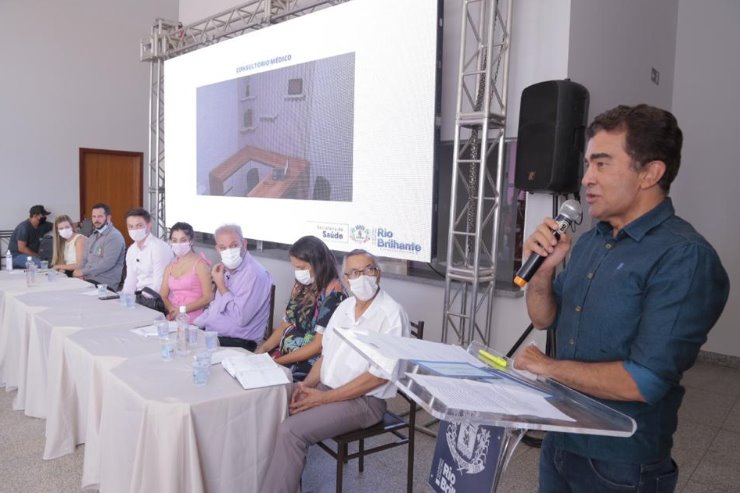 Solenidade para aquisição de equipamentos ocorreu na Clínica
