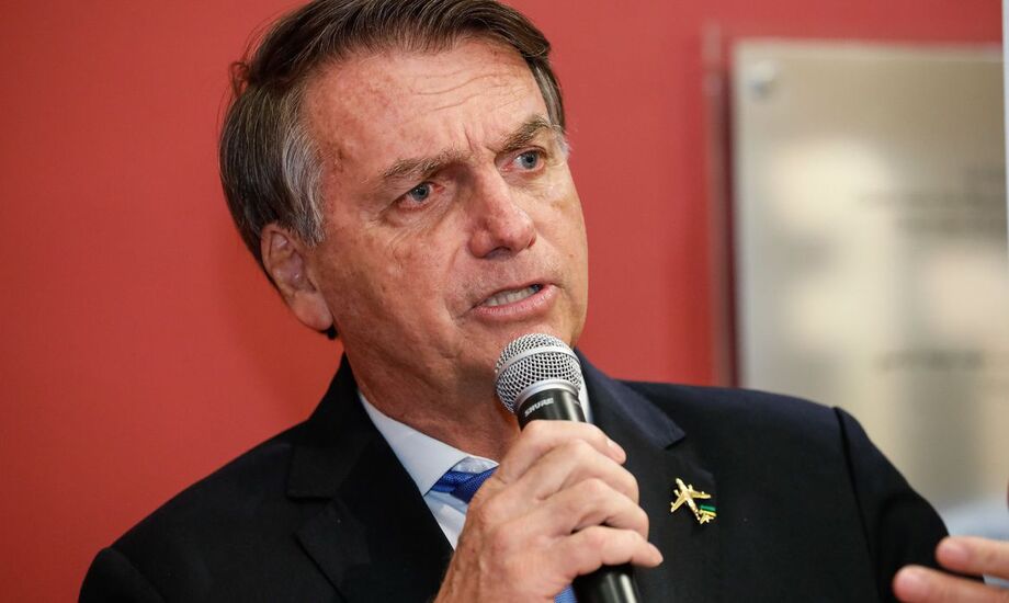 O presidente Bolsonaro