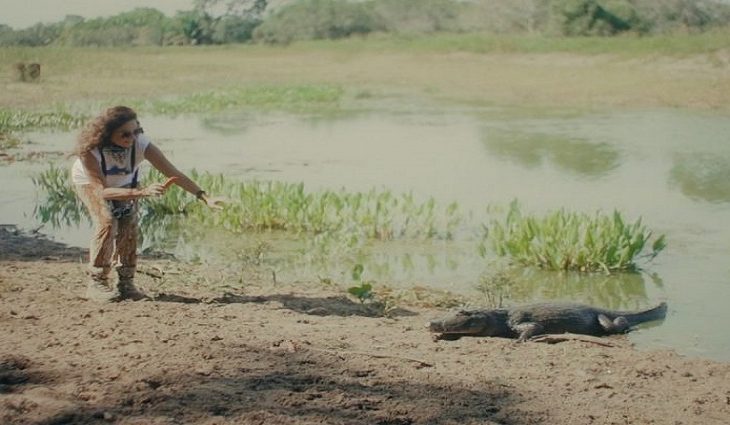 Giovanna Goldfarb no Pantanal