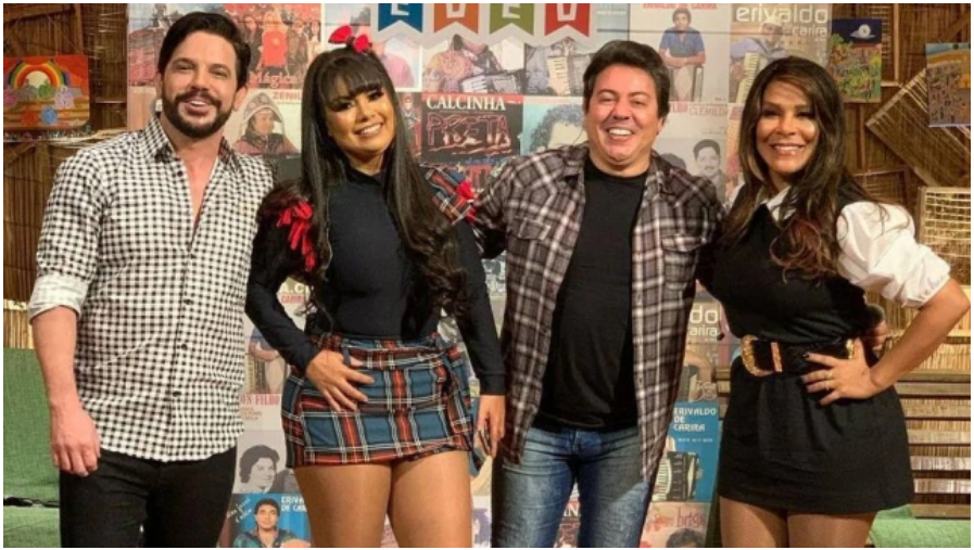 Após coma de Paula Abelha, Calcinha Preta suspende shows e pede orações dos fãs
