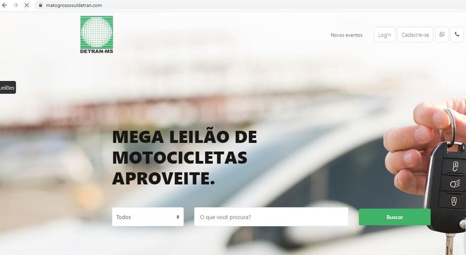 Home do site fake