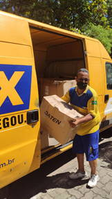 Doação dos Correios