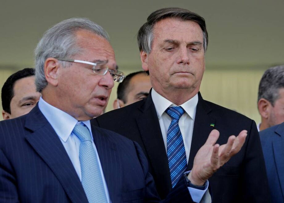 Guedes e Bolsonaro