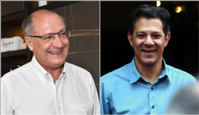 Haddad e Geraldo Alckmin