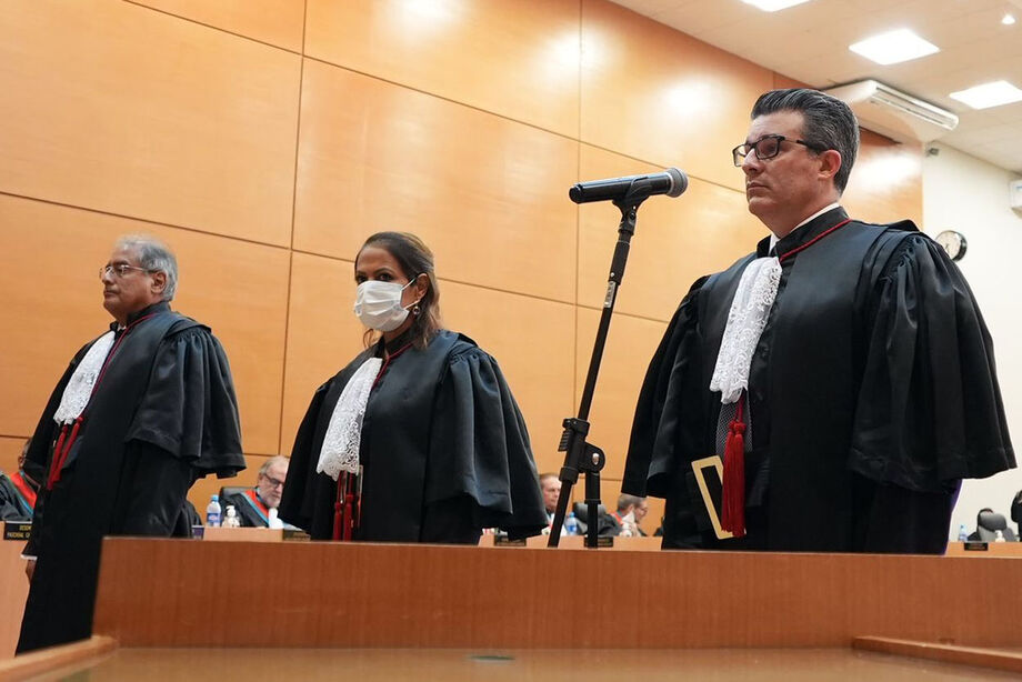 Os novos desembargadores: Luiz Cavassa, Jaceguara Dantas e Alexandre Raslan