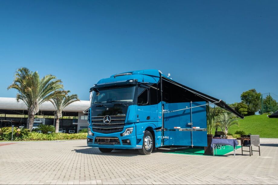 O Novo Actros motorhome com preço de Ferrari; custa R$ 3,5 milhões