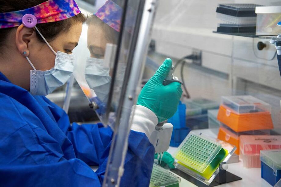 sequenciamento genético é feito por amostragem a partir de material coletado de testes RT-PCR positivos para SARS-CoV-2