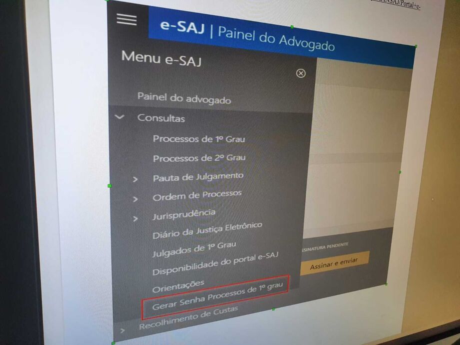 TJMS disponibiliza emissão on-line de senhas de processos de 1º Grau