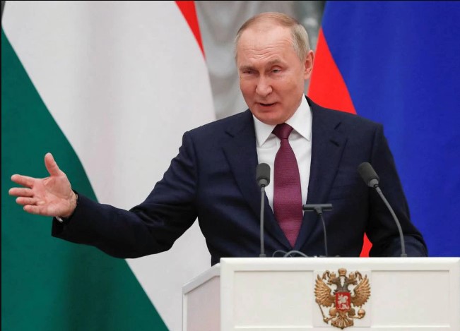 Presidente da Rússia, Vladimir Putin,