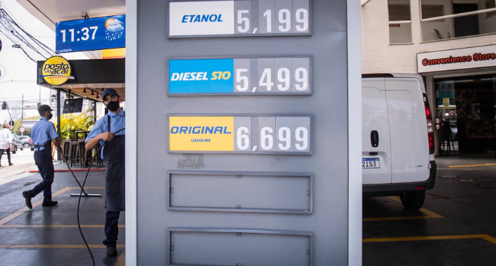 Valor da gasolina