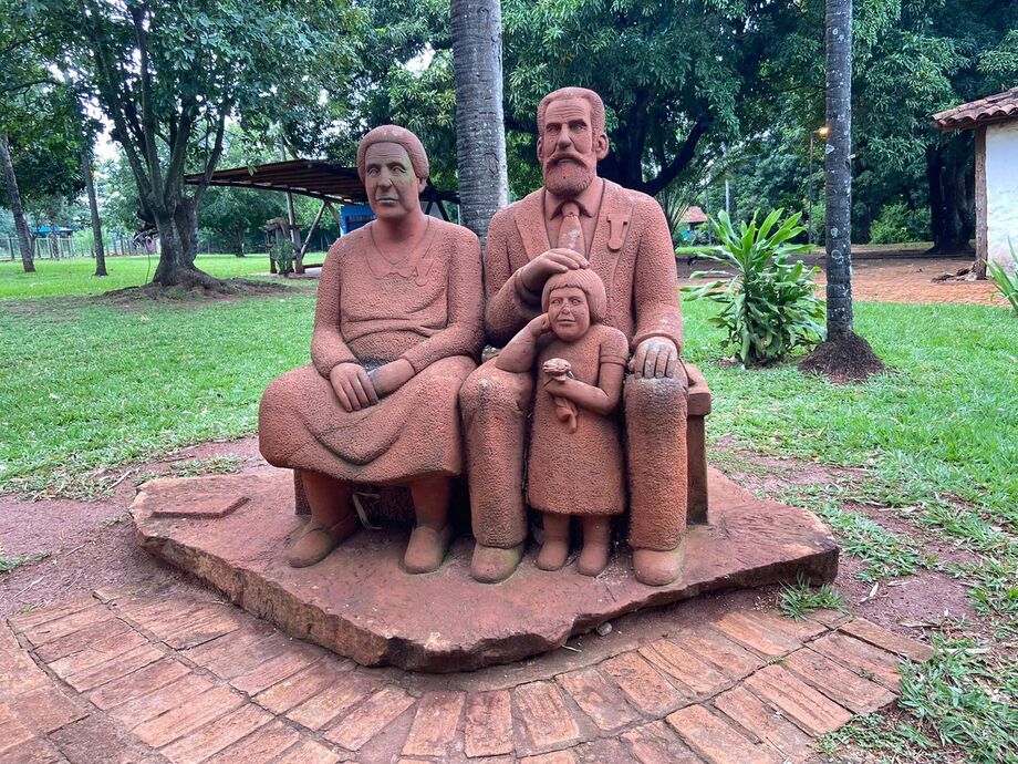 Escultura do Museu José Antônio Pereira