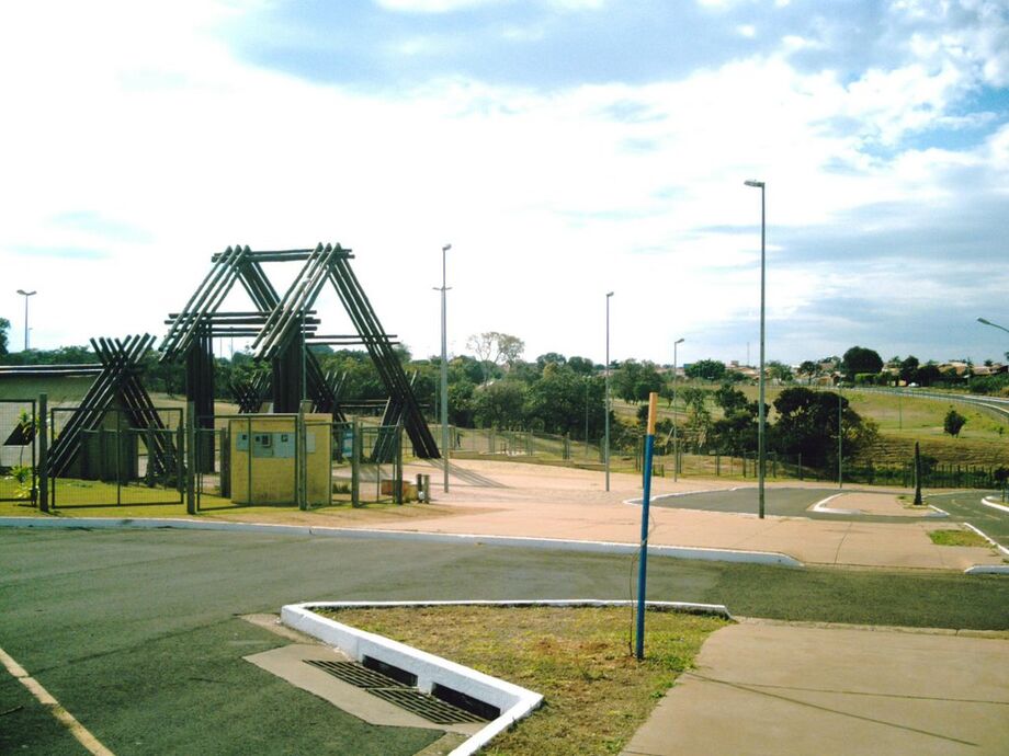 Parque Ecológico do Sóter, em Campo Grande, que ganha reforço na segurança com a instalação de uma base permanente da Guarda Civil Metropolitana.