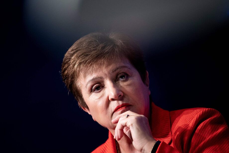 Diretora-gerente do FMI, Kristalina Georgieva