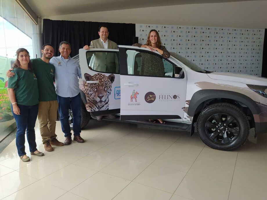 A Formalização na cidade sede do IHP em Corumbá, o evento contou com representantes da GM e do IHP que participaram da cerimônia e entrega da Picape S10 Z71