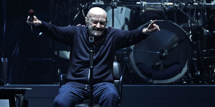 O cantor Phil Collins