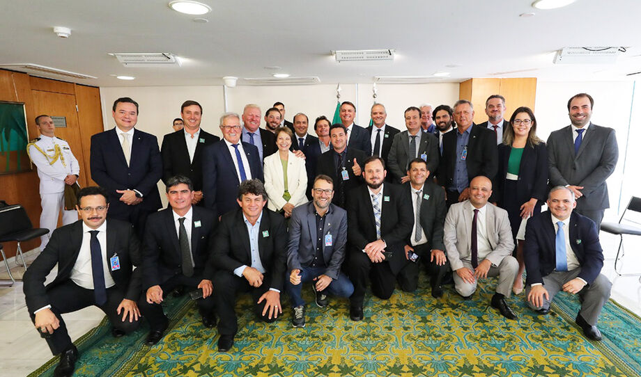 O encontro com as autoridades