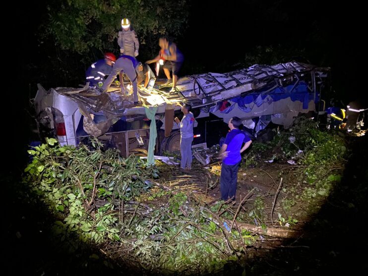 Grave acidente na rodovia