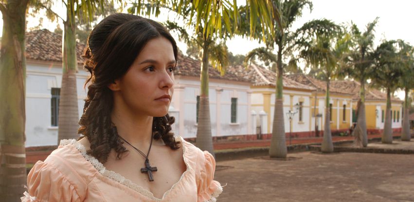A atriz Bianca Rinaldi é protagonista da novela