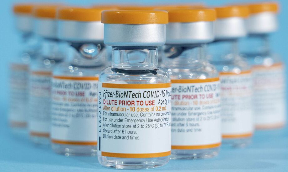 Doses do imunizante da Pfizer