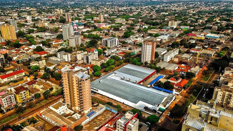 Vista aérea de Dourados