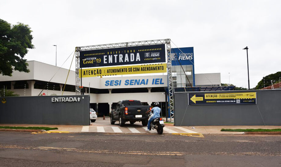 Drive-thru em Campo Grande