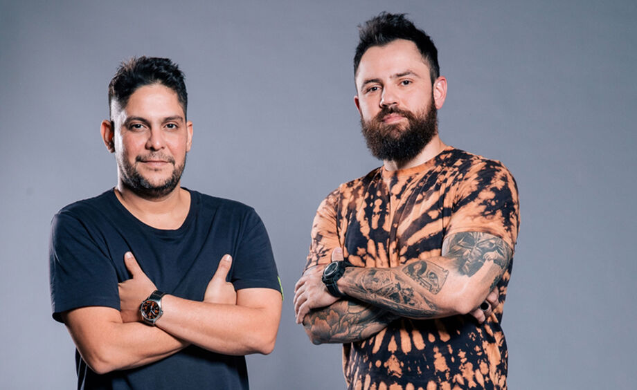 A dupla Jorge e Matheus