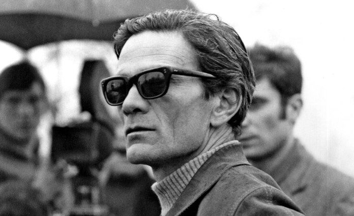 Cineasta italiano Pier Paolo Pasolini.