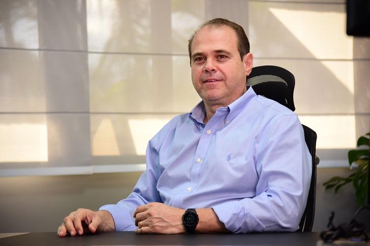 O presidente do Sistema Famasul, Marcelo Bertoni.