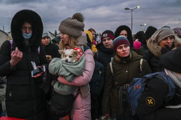 Refugiados ucranianos