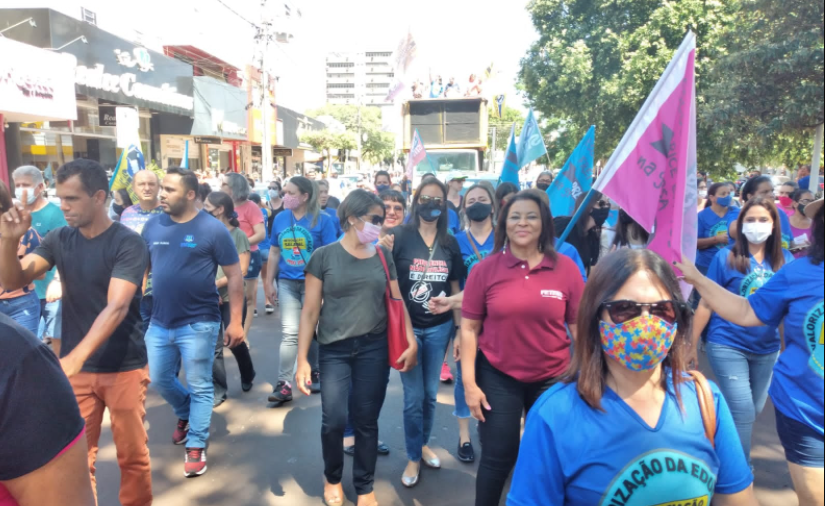 Das 348 unidades da Rede Estadual de Ensino, apenas 16 escolas tiveram as atividades paralisadas, de forma parcial, nenhuma na Capital