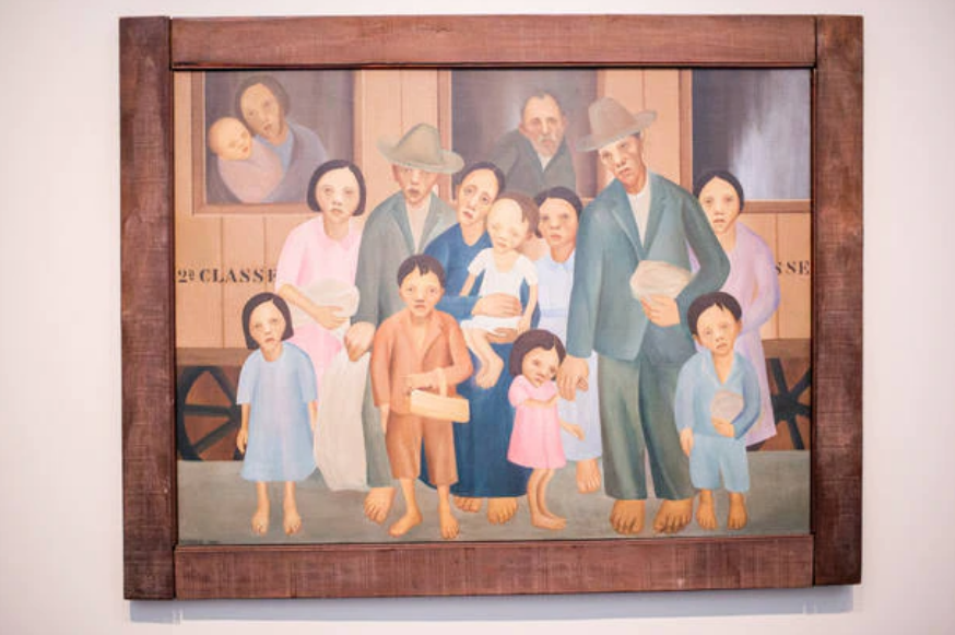 'Segunda Classe' (1933), de Tarsila do Amaral.