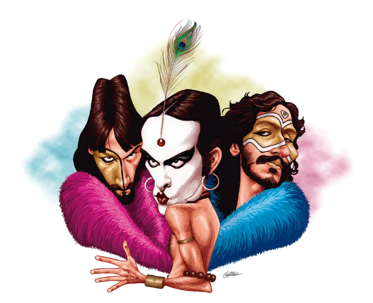 João Ricardo, Ney Matogrosso e Gerson Conrad: final precoce.