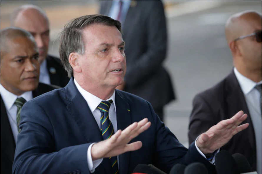 O Presidente Jair Bolsonaro