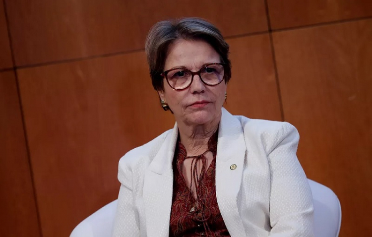 A ministra Tereza Cristina (Agricultura).