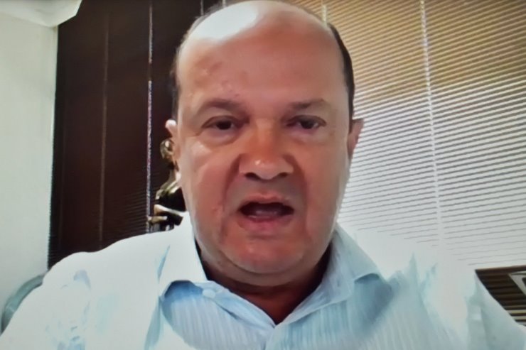 Barbosinha elogiou o desempenho de atletas sul-mato-grossenses durante a sessão de hoje