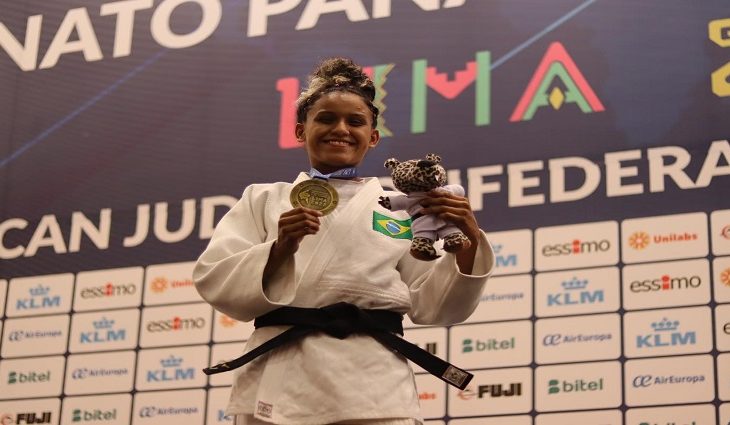 Em Lima, Aléxia Nascimento chega ao tricampeonato pan-americano de judô