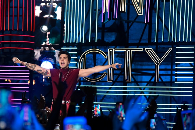 O cantor Luan Santana