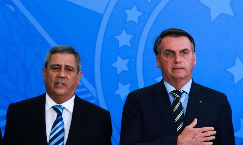 Braga Netto e Bolsonaro
