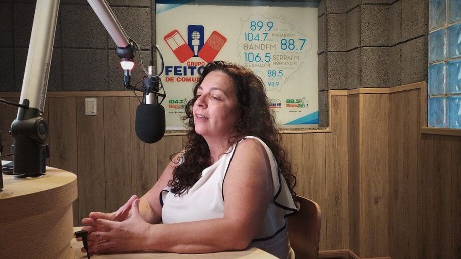 Priscila em entrevista ao Giro Estadual de Notícias