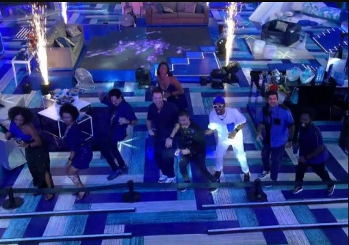 Brothers dançaram com show de Alexandre Pires e Seu Jorge no 'BBB 22'