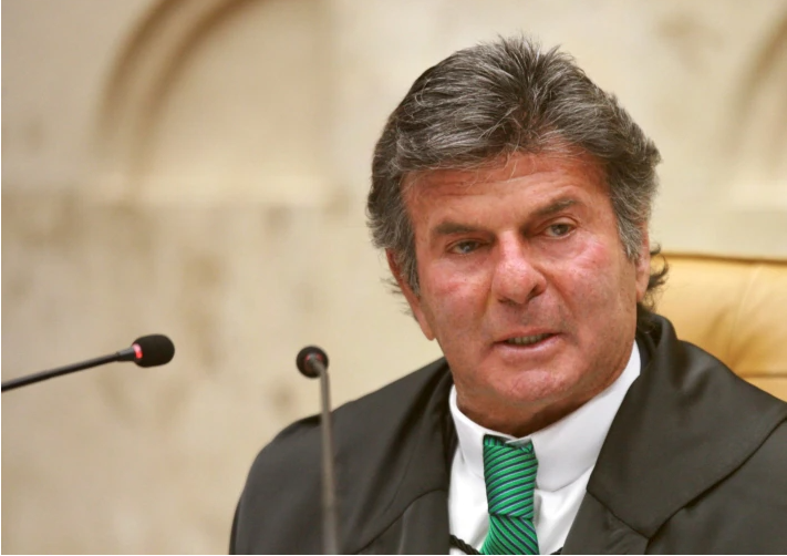 O presidente do Supremo, Luiz Fux.
