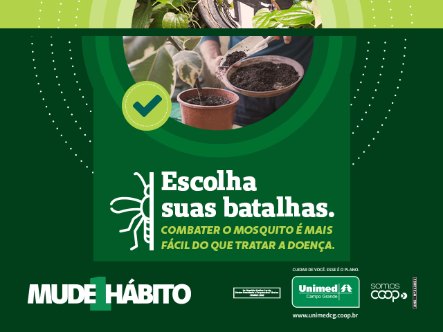 Vale lembrar que o Aedes aegypti é também transmissor de outras doenças, como a zika, chikungunya e febre amarela, doenças conhecidas como arboviroses