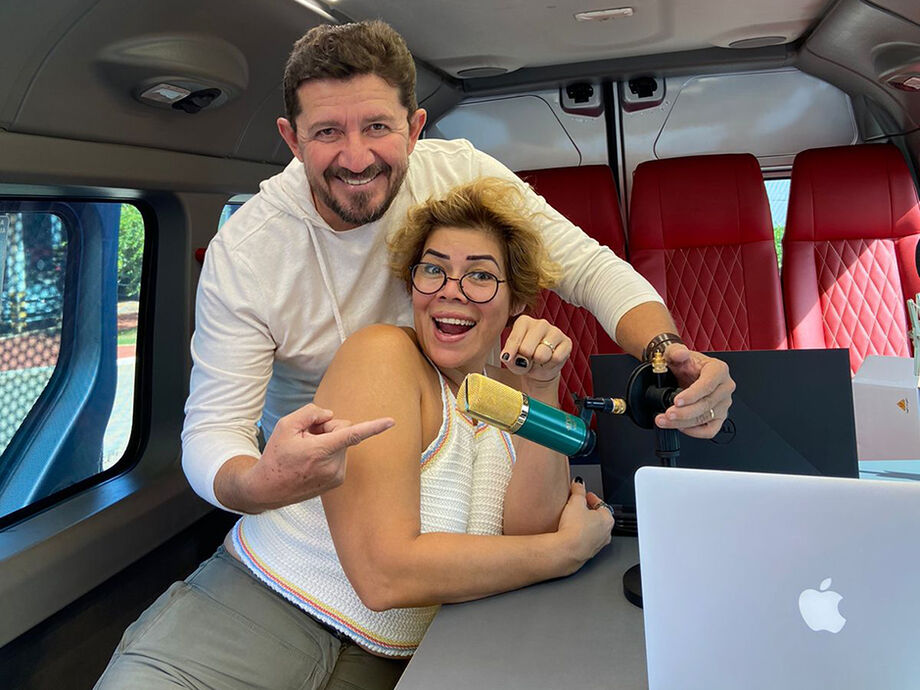 Adriana Maldonado e Otávio Neto