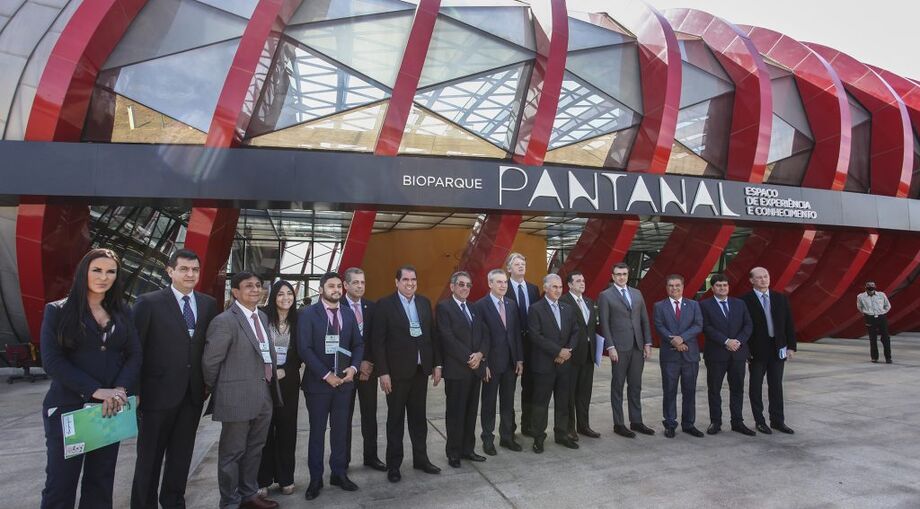 Integrantes Rota Bioceânica visitam Bioparque