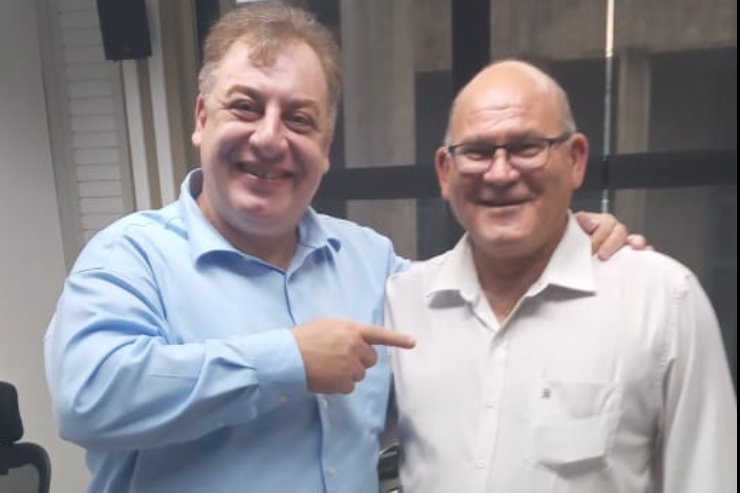 Neno e Vereador de Coxim Vilmar Vendrúscolo.